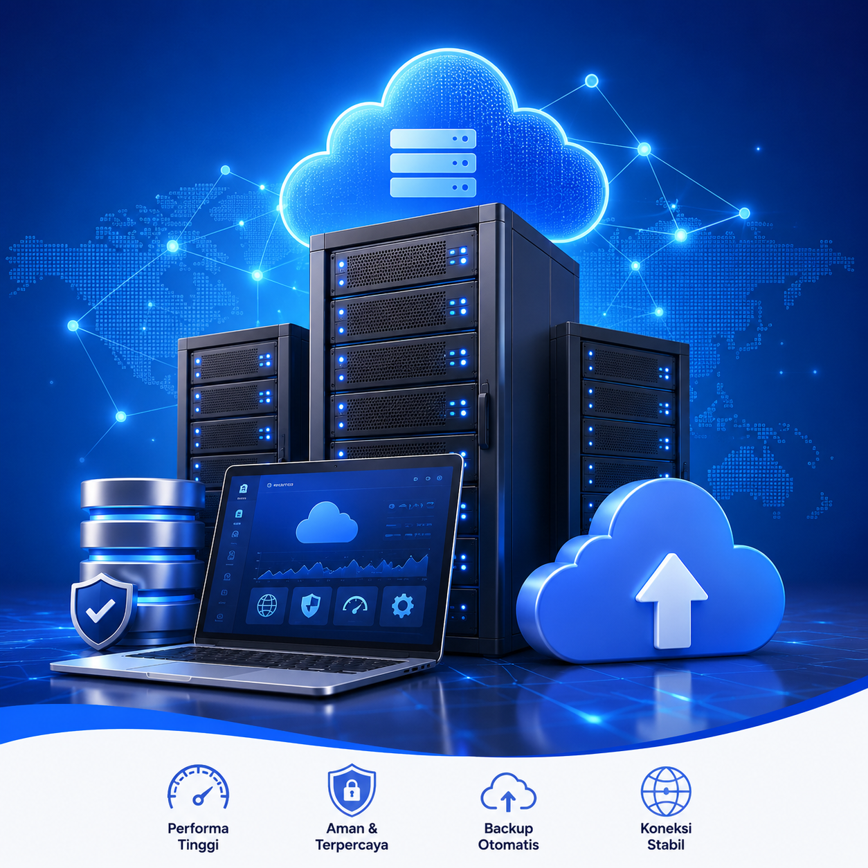 Hosting & Server Aplikasi Bisnis