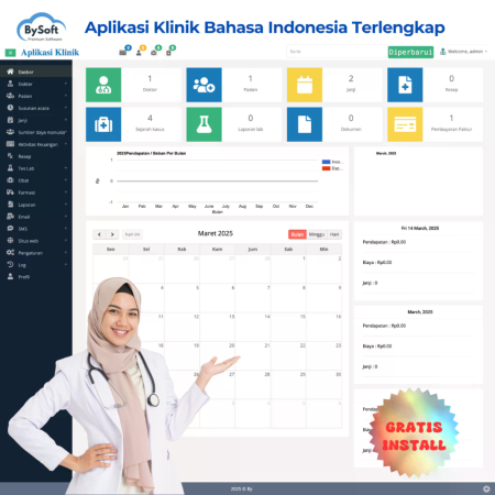 Aplikasi Manajemen Klinik & Rekam Medis Elektronik